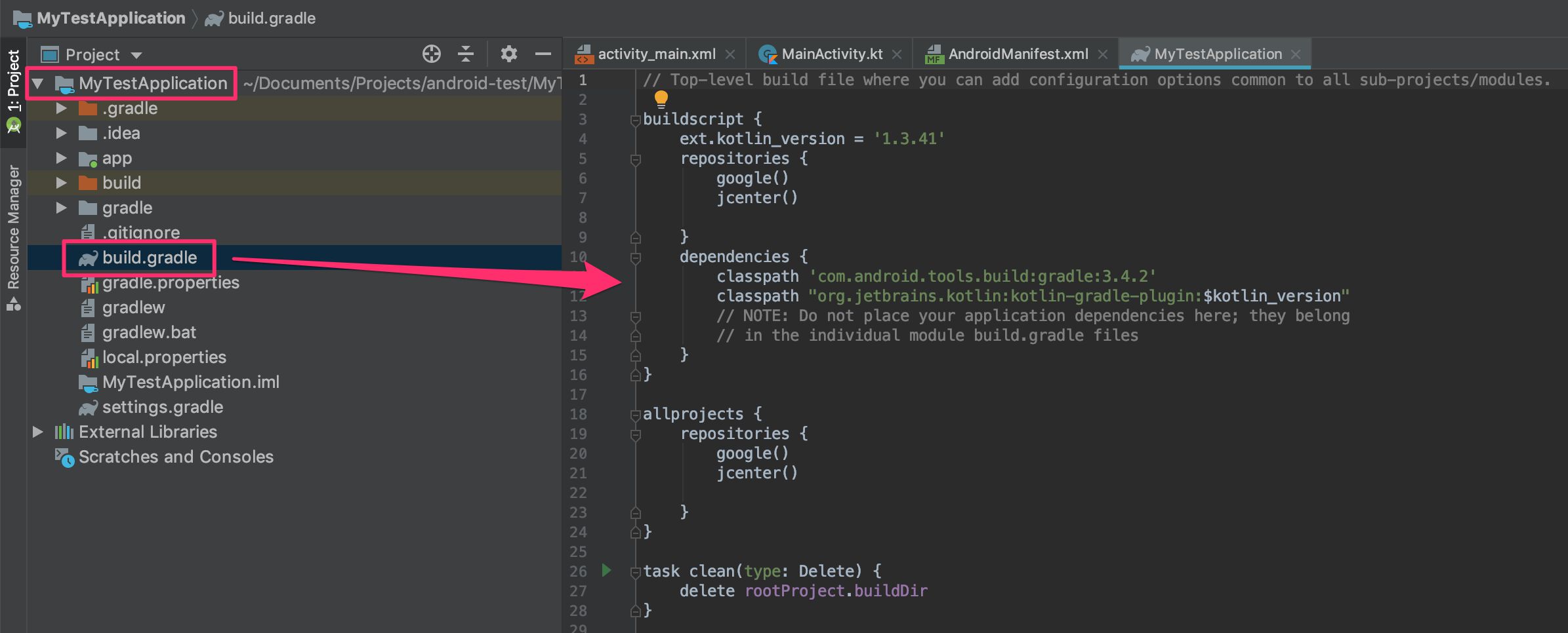 Gradle dependencies failed